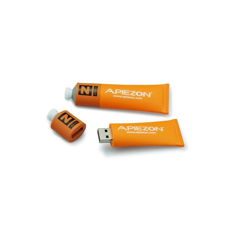 Memoria USB en PVC 3D diseño Crema