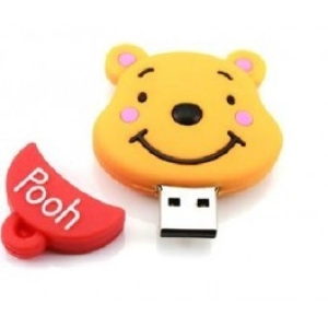 Memoria USB metalica en forma de Winnie Pooh