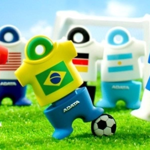 Memoria USB en PVC 3D diseño Uniformes de Futbol