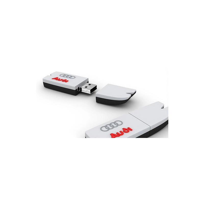 Memoria USB en PVC 2D diseño Tabla de Esqui
