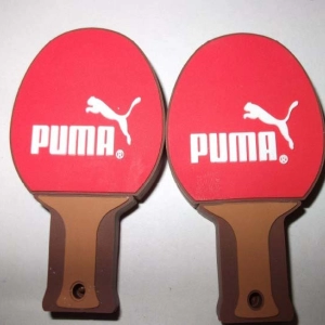 Memoria USB en PVC 2D diseño Raqueta de Ping Pong