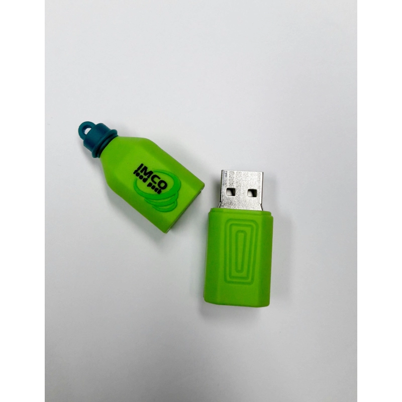 Memoria USB en PVC 3D diseño Botella Bebida Energizante