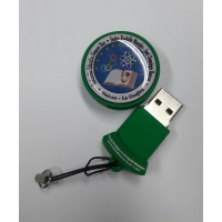 Memoria USB en PVC 2D con domo