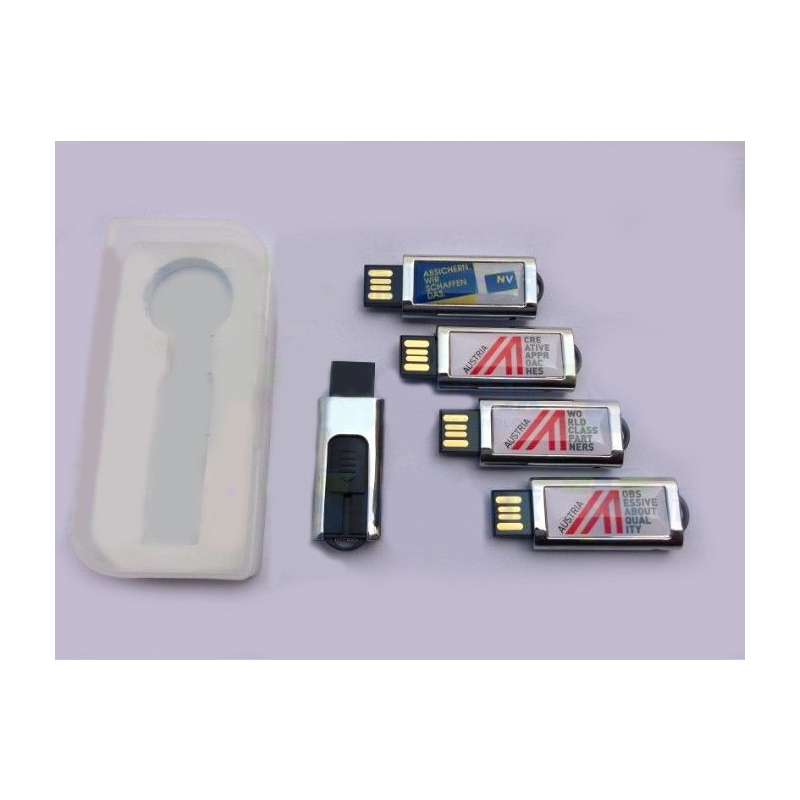 Memoria USB metalica con Domo