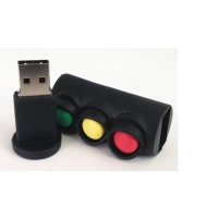 Memoria USB en PVC 3D diseño Semaforo