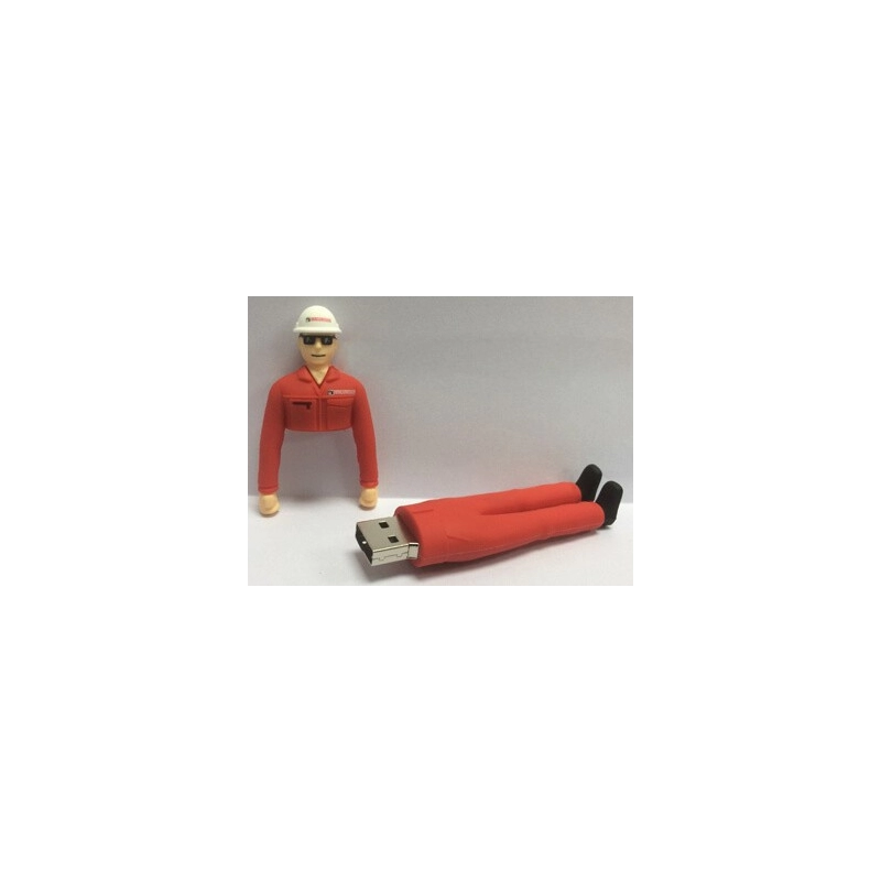 Memoria USB en PVC 3D diseño Figura Humana
