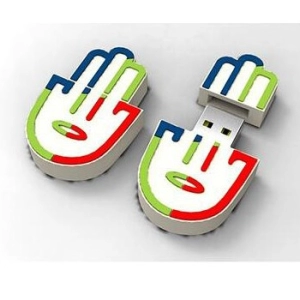 Memoria USB en PVC 2D diseño Mano