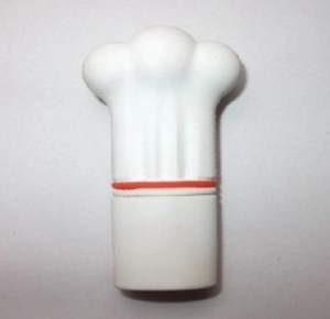Memoria USB en PVC 2D diseño Gorro de Chef