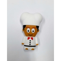 Memoria USB en PVC 3D diseño Mini Chef