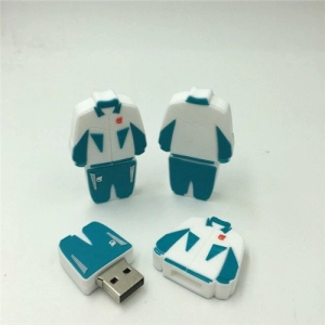 Memoria USB en PVC 2D diseño Vestido