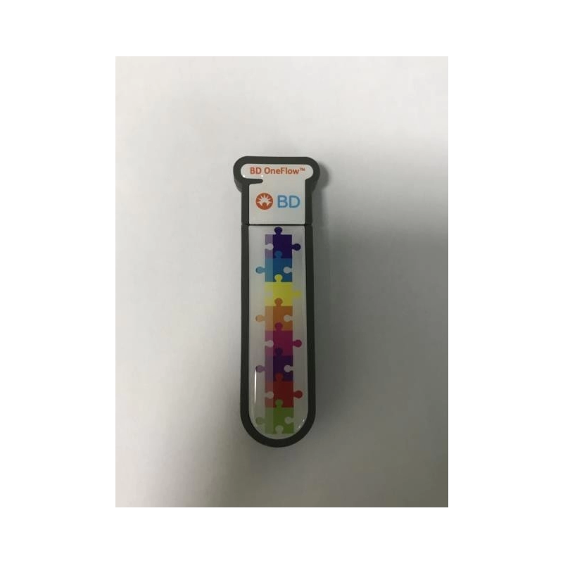 Memoria USB en PVC 2D diseño logo Biosciences