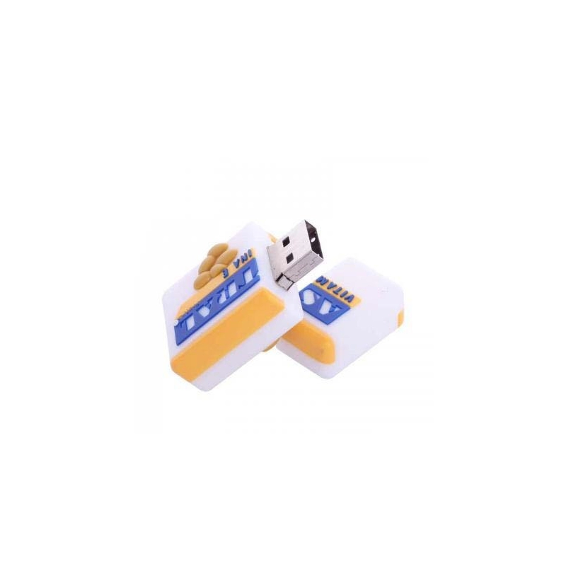 Memoria USB en PVC 2D diseño Caja de Pastillas