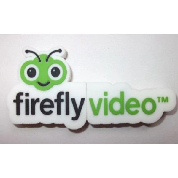 Memoria USB en PVC 2D diseño Logo Firefly