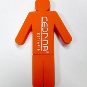 Memoria USB en PVC 2D diseño logo Cedrina