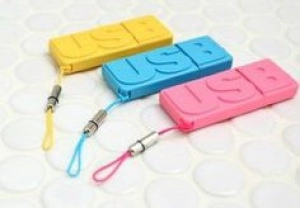 Memoria USB en PVC 2D diseño Ficha de Lego USB