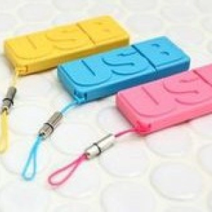 Memoria USB en PVC 2D diseño Ficha de Lego USB