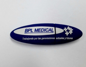 Memoria USB en PVC 2D diseño logo BPL Medical