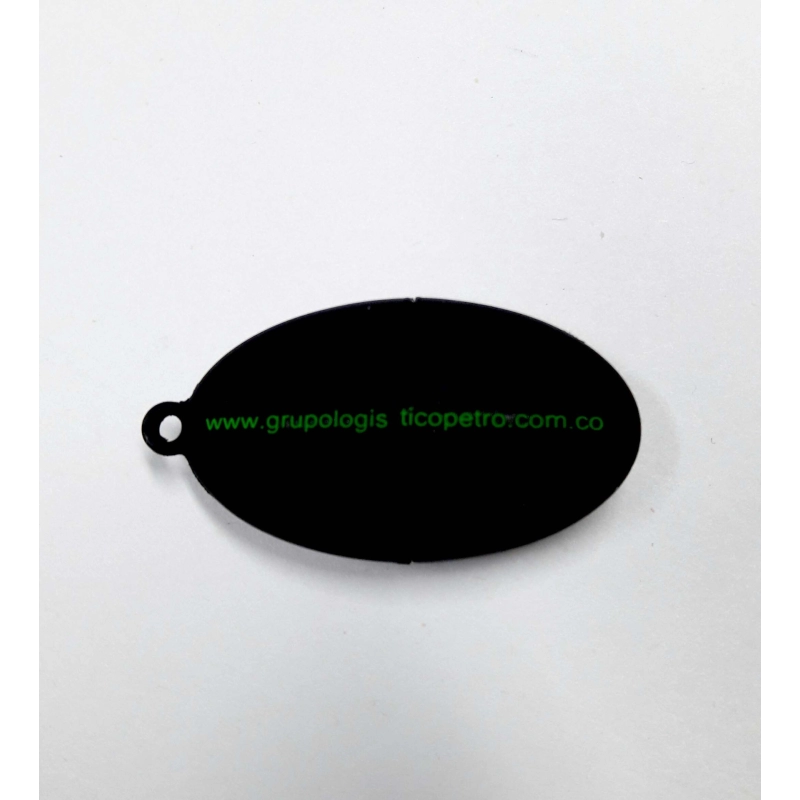 Memoria USB en PVC 2D diseño logo Grupo Logistico Petro