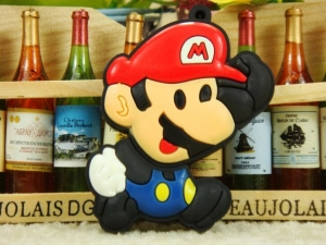 Memoria USB en PVC 2D diseño Mario Bros