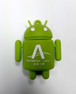 Memoria USB en PVC 3D diseño Androide