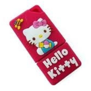 Memoria USB en PVC 2D diseño Hello Kitty