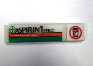 Memoria USB en PVC 2D diseño Caja de Aspirinas