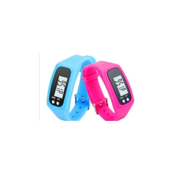 Reloj Podometro, contador de Pasos, elaborado en Silicona