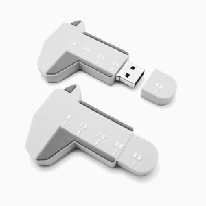Memoria USB en PVC 2D diseño Micro Medidor
