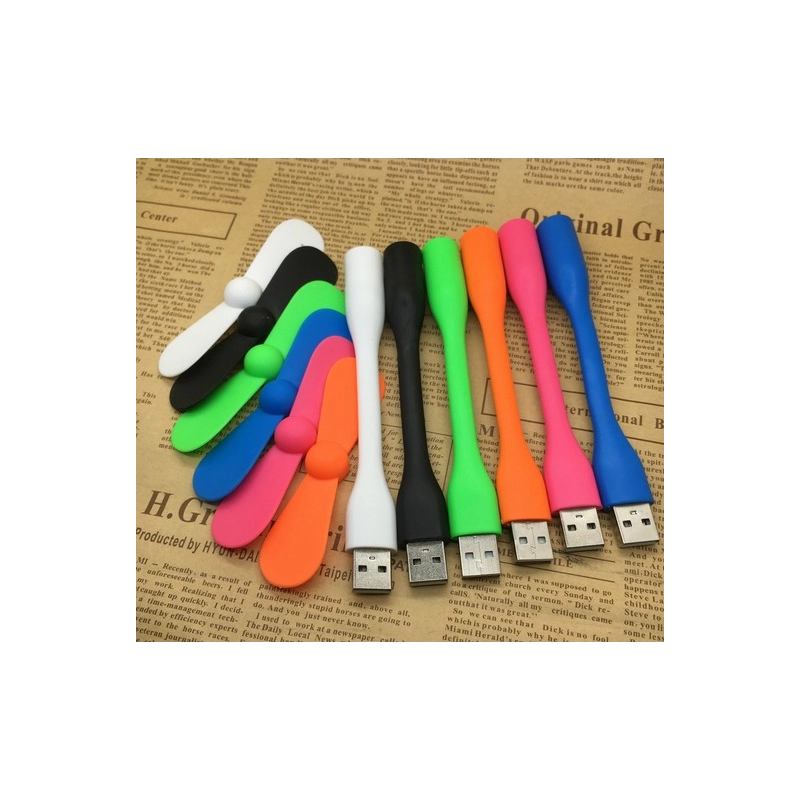 Ventiladores USB en silicona
