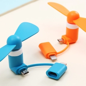Ventiladores USB en silicona