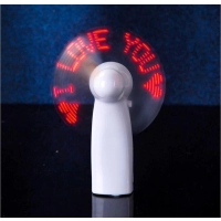 Ventilador Portatil con Mensaje en LED