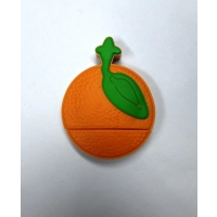 Memoria USB en PVC 2D diseño Naranja