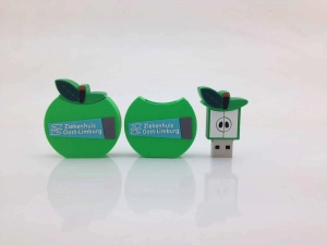 Memoria USB en PVC 2D diseño Manzana