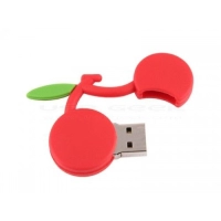 Memoria USB en PVC 2D diseño Cereza