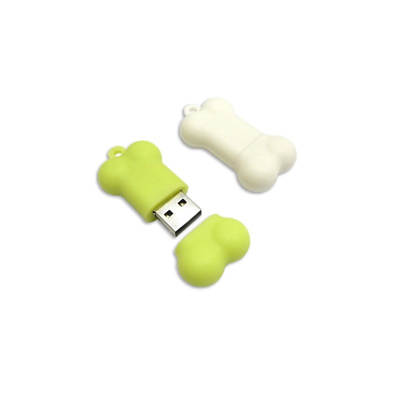 Memoria USB en PVC 2D diseño Hueso