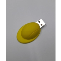 Memoria USB en PVC 3D diseño Casco de Construccion