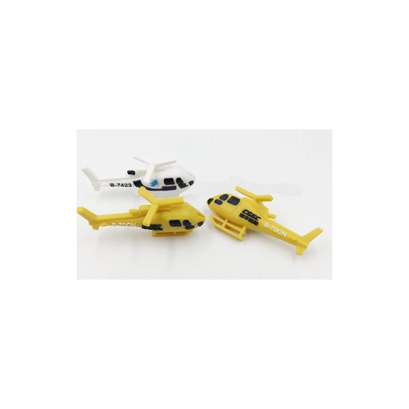 Memoria USB en PVC 3D diseño Helicoptero