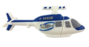 Memoria USB en PVC 2D diseño Helicoptero