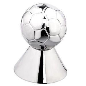 Destapador Metalico en Forma de Balon de Futbol