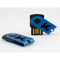 Memoria USB mini en metal y plastico