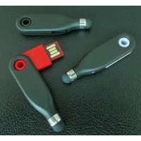 Memoria USB giratoria plastica mini con stylus