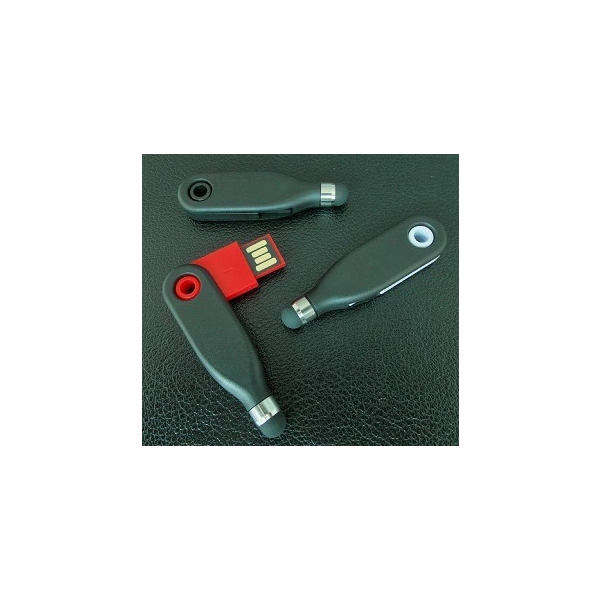 Memoria USB giratoria plastica mini con stylus