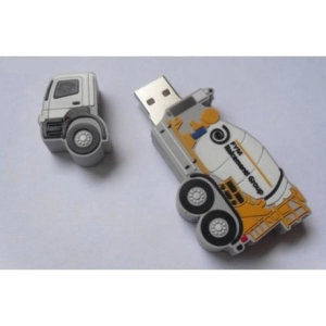 Memoria USB en PVC 2D diseño Camion Mezclador