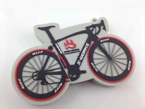 Memoria USB en PVC 2D diseño Bicicleta