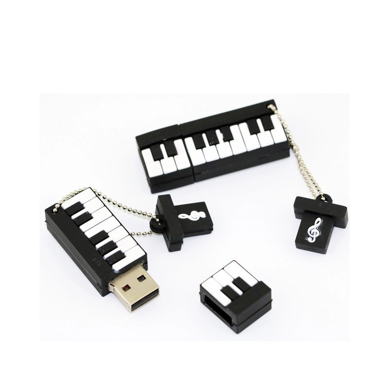 Memoria USB PVC 3D forma de Piano