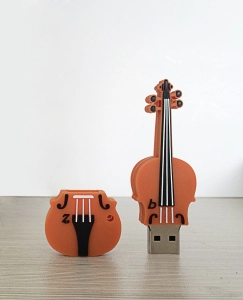 Memoria USB PVC 3D forma de Violin
