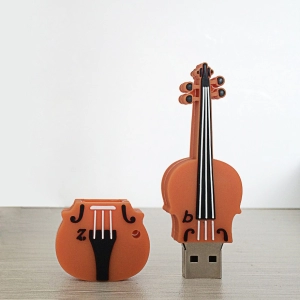 Memoria USB PVC 3D forma de Violin