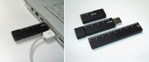 Memoria USB en PVC 2D diseño Regla