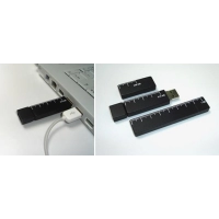 Memoria USB en PVC 2D diseño Regla
