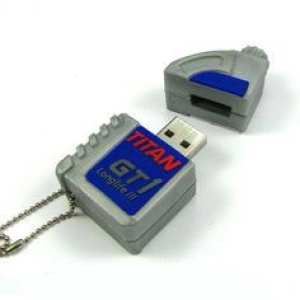 Memoria USB en PVC 2D diseño Botella de Aceite